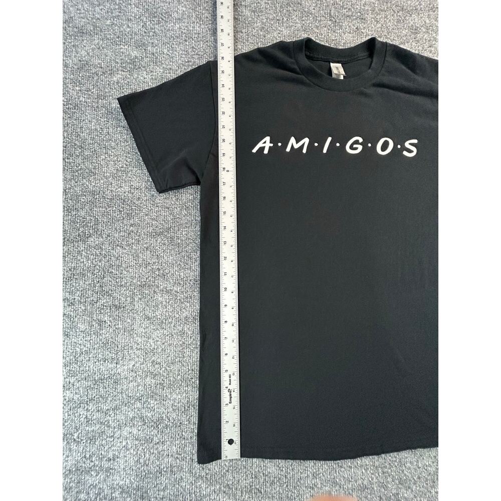AMIGOS Graphic T Shirt Men's Medium "Friends" TV Show Inspired Short Sleeve Tee - Picture 5 of 6